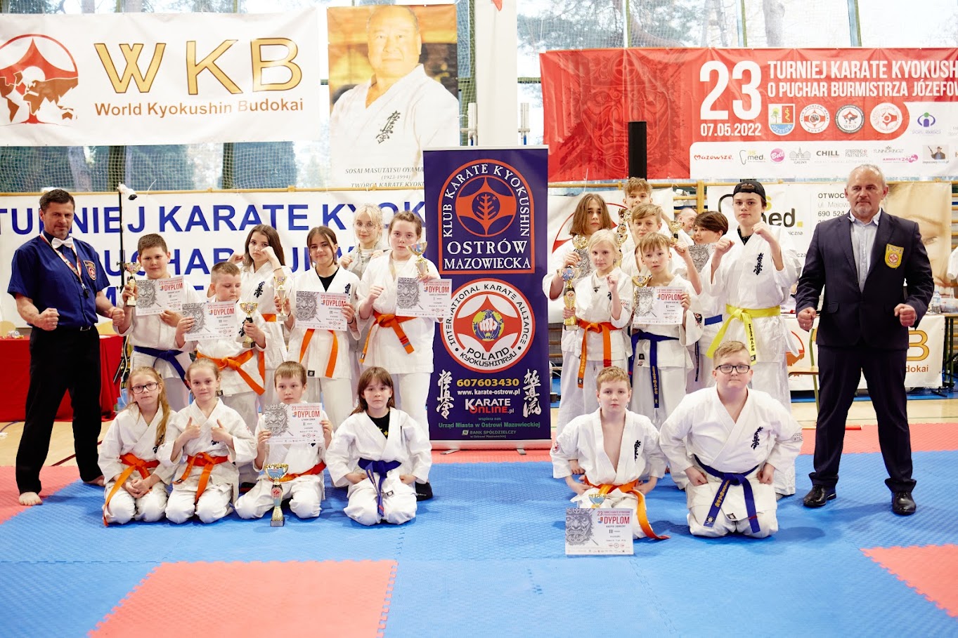XXIII Turniej Karate Kyokushin o Puchar Burmistrza Józefowa, Józefów7.05.2022