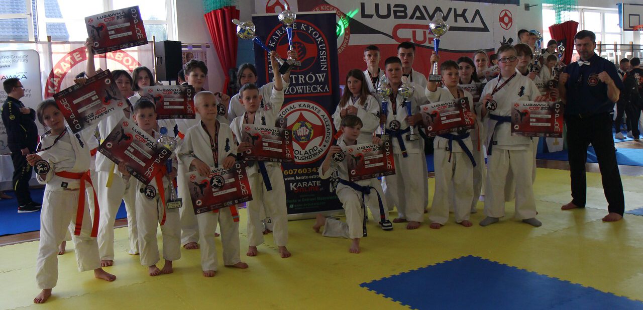 V. Lubawka CUP – Międzynarodowy Turniej Karate Kyokushin – 16 medali dla klubu z Ostrowi Mazowieckiej.